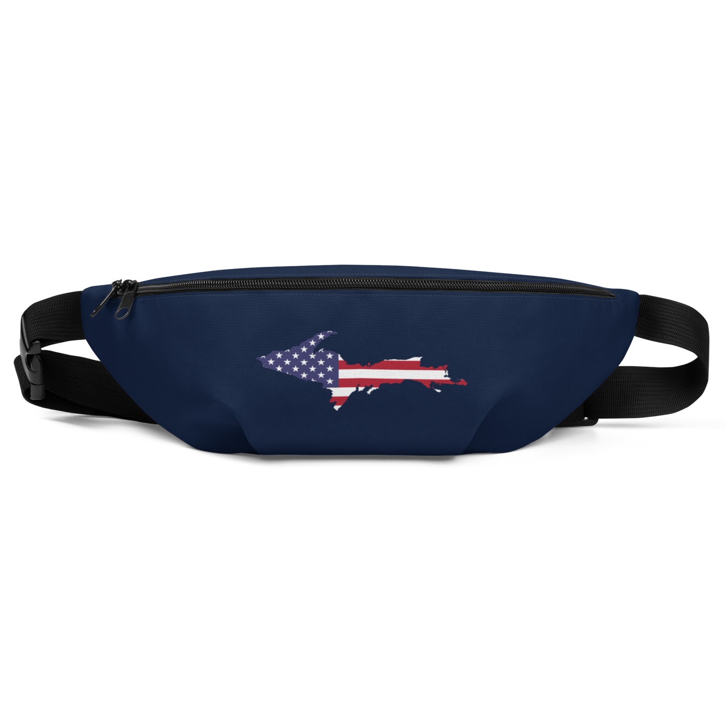 Michigan Upper Peninsula Fanny Pack (w/ UP USA Flag Outline) | Navy