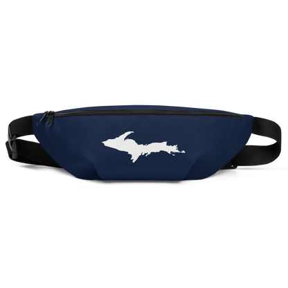 Michigan Upper Peninsula Fanny Pack (w/ UP Outline) | Navy