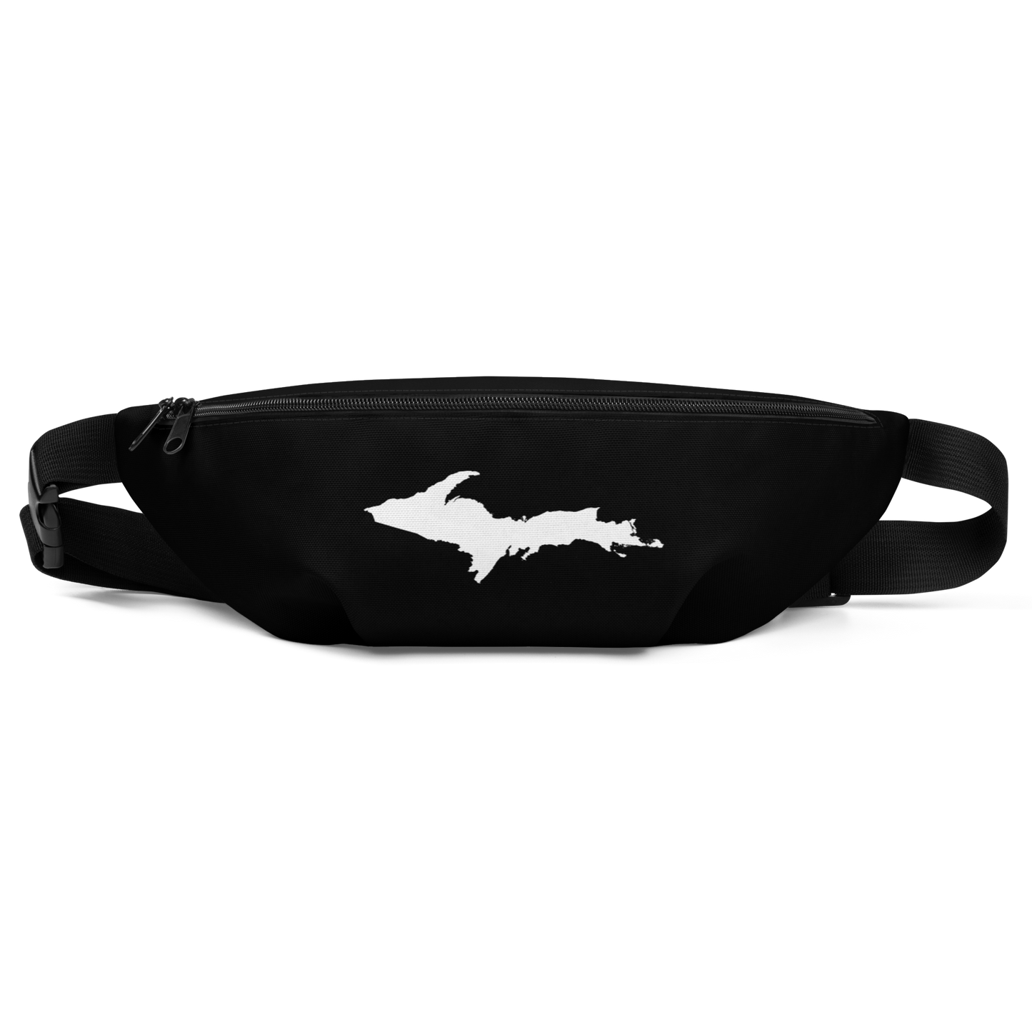 Michigan Upper Peninsula Fanny Pack (w/ UP Outline) | Black