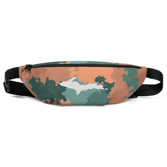 Michigan Upper Peninsula Fanny Pack (w/ UP Outline) | Copper Country Camo