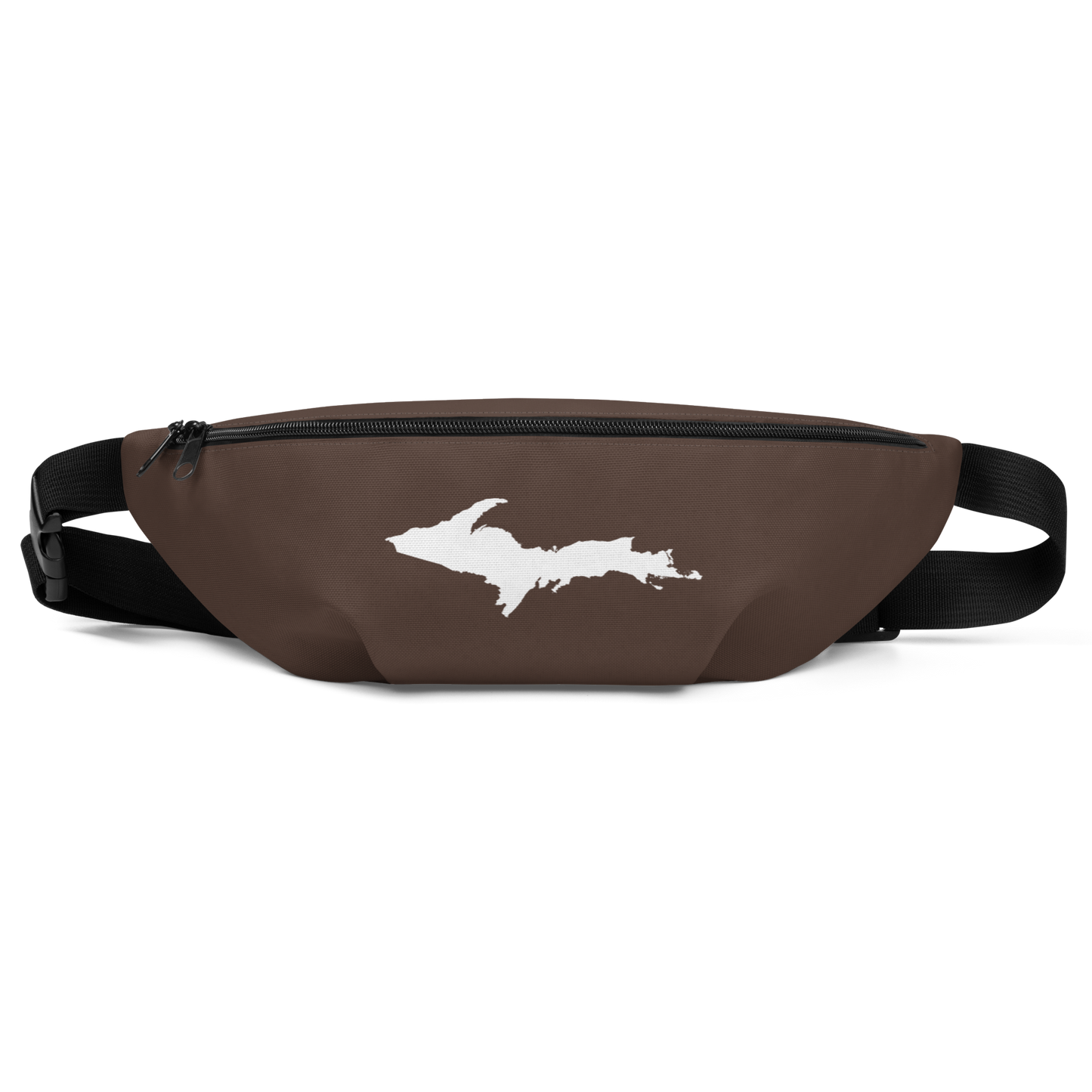 Michigan Upper Peninsula Fanny Pack (w/ UP Outline) | Hickory Color