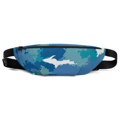 Michigan Upper Peninsula Fanny Pack (w/ UP Outline) | Great Lakes Camo