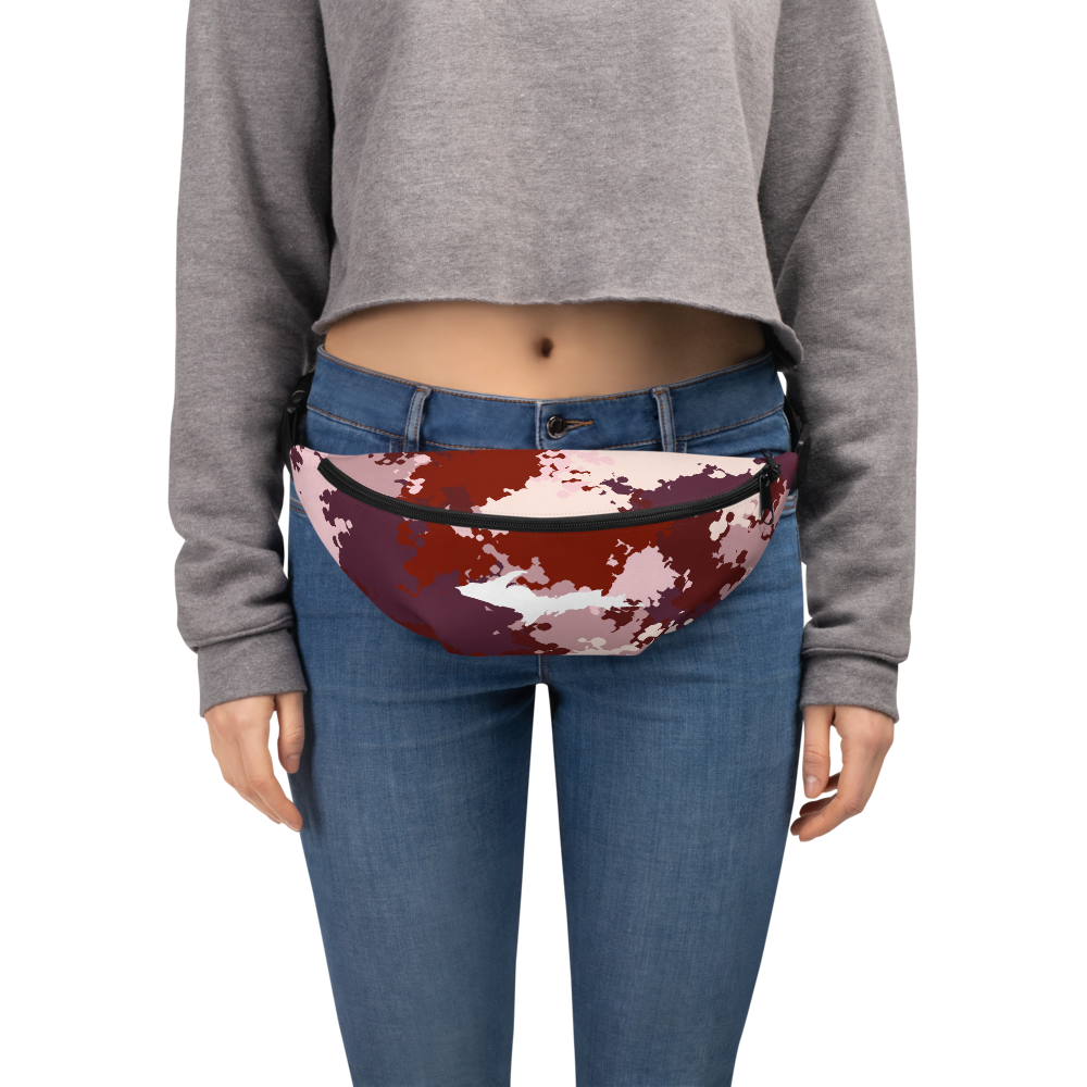 Michigan Upper Peninsula Fanny Pack (w/ UP Outline) | Cherryland Camo