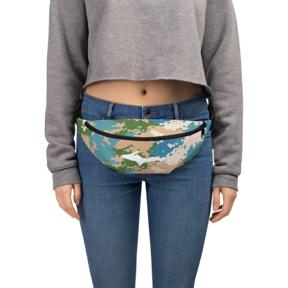 Michigan Upper Peninsula Fanny Pack (w/ UP Outline) | Sleeping Bear Camo