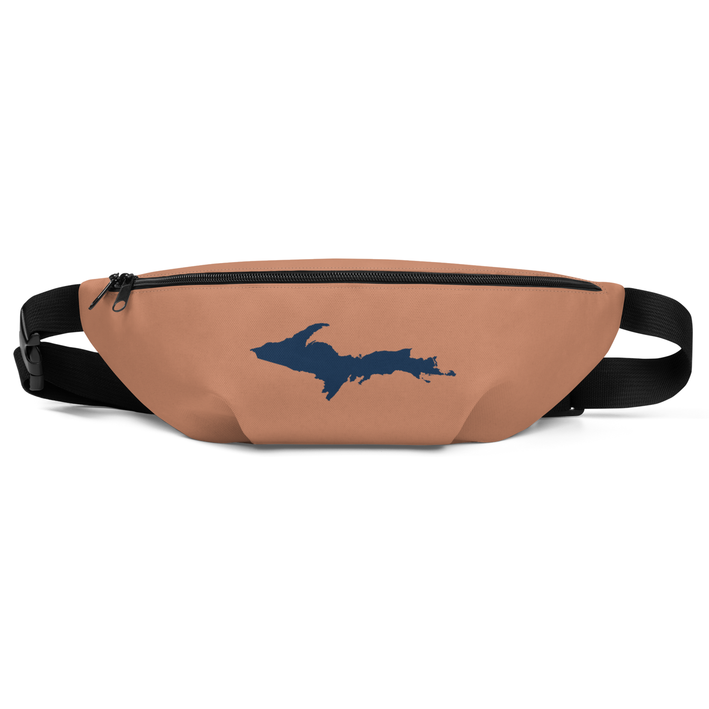 Michigan Upper Peninsula Fanny Pack (w/ Navy UP Outline) | Copper Color