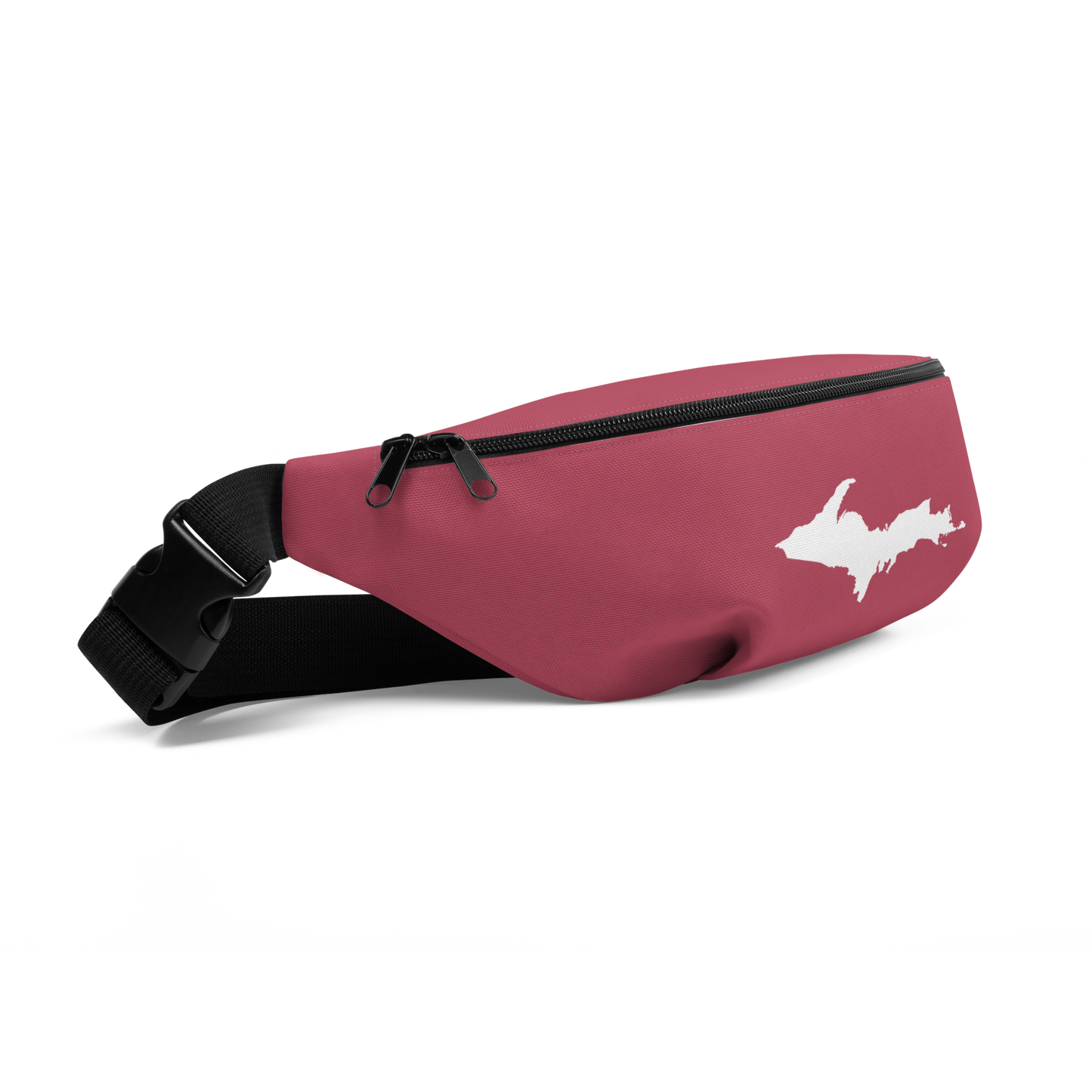 Michigan Upper Peninsula Fanny Pack (w/ UP Outline) | Popstar Pink