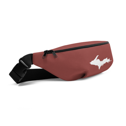 Michigan Upper Peninsula Fanny Pack (w/ UP Outline) | Ore Dock Red