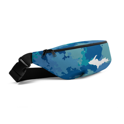 Michigan Upper Peninsula Fanny Pack (w/ UP Outline) | Great Lakes Camo