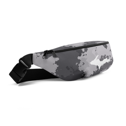 Michigan Upper Peninsula Fanny Pack (w/ UP Outline) | Iron Ore Camo