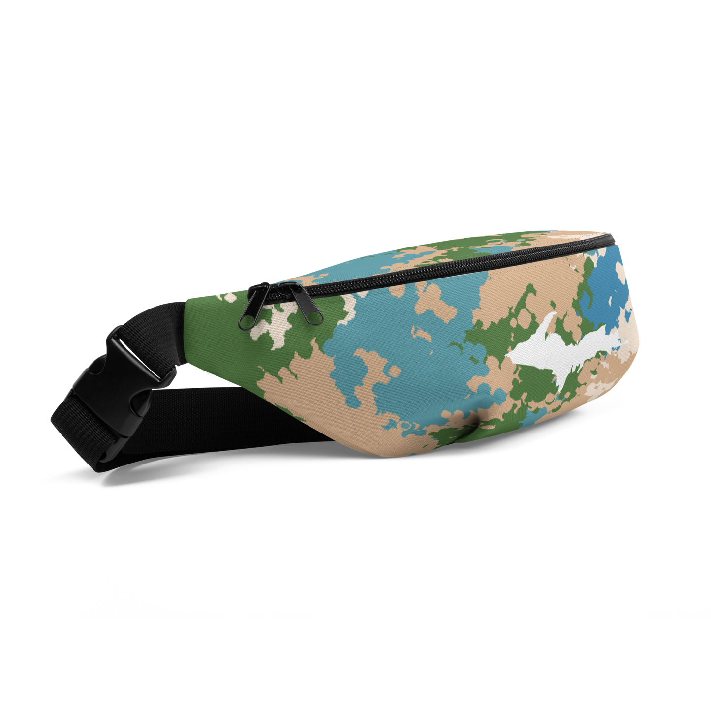 Michigan Upper Peninsula Fanny Pack (w/ UP Outline) | Sleeping Bear Camo