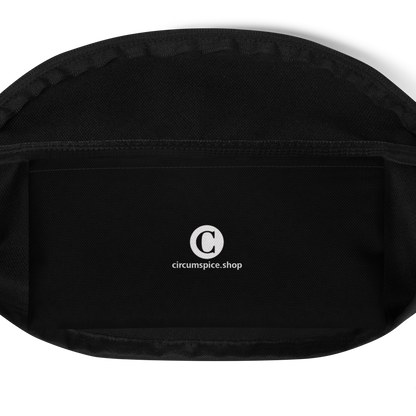 Michigan Upper Peninsula Fanny Pack (w/ UP Outline) | Black