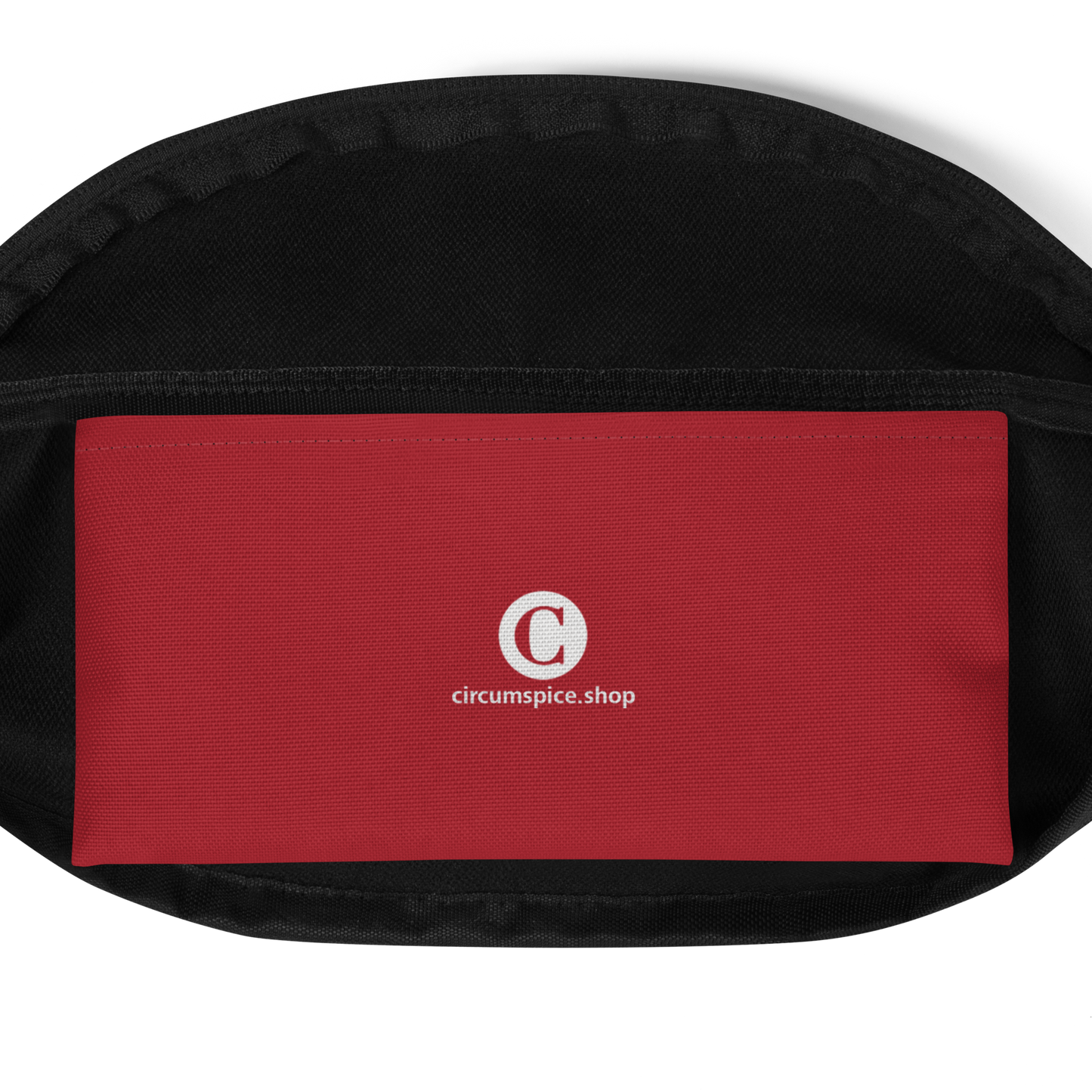 Michigan Upper Peninsula Fanny Pack (w/ UP Outline) | Thimbleberry Red