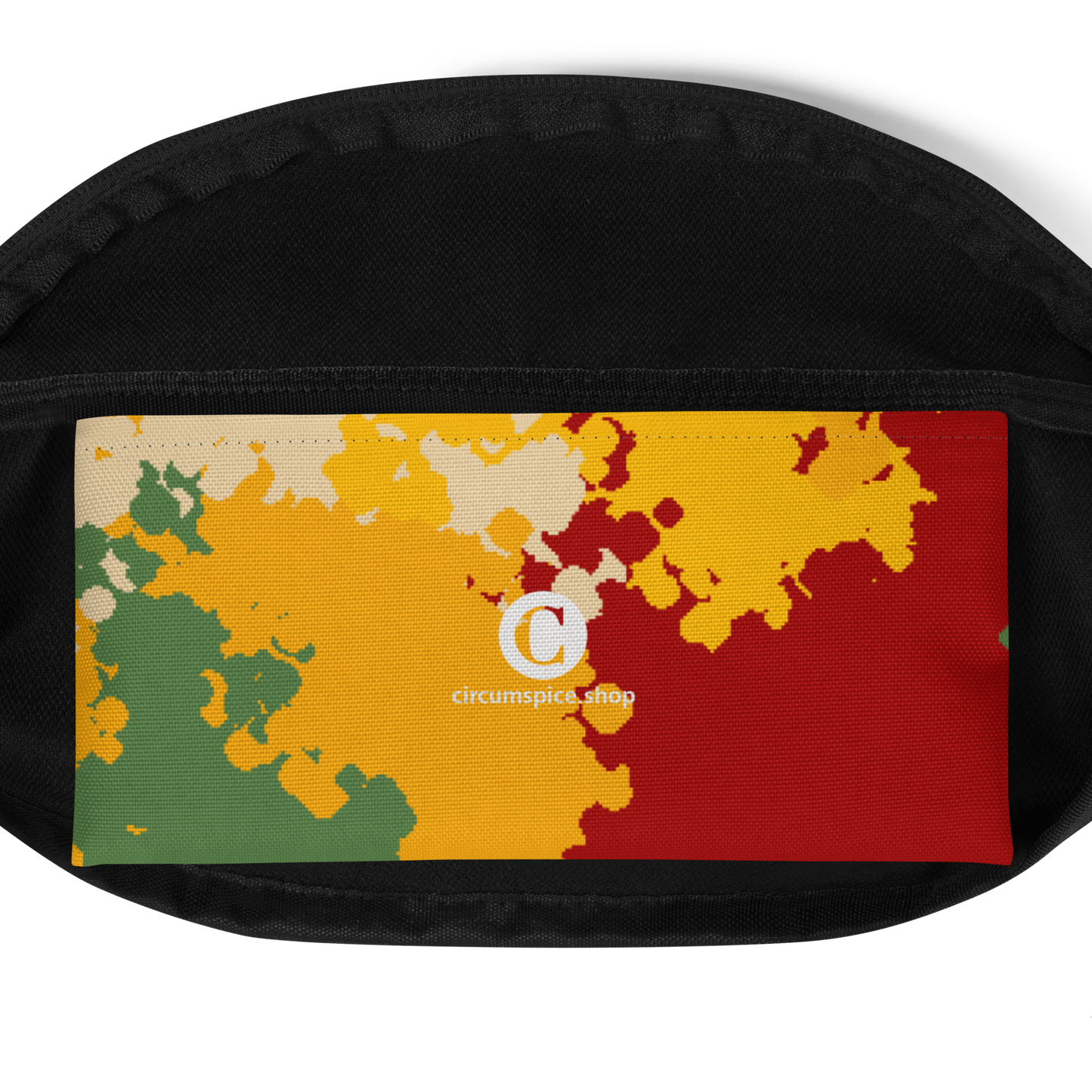 Michigan Upper Peninsula Fanny Pack (w/ UP Outline) | Fall Colors Camo