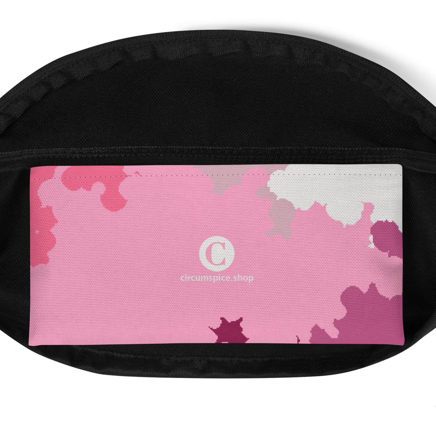 Michigan Upper Peninsula Fanny Pack (w/ UP Outline) | Pink Camo