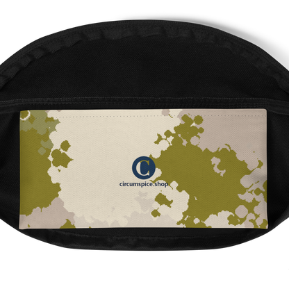 Michigan Upper Peninsula Fanny Pack (w/ UP Outline) | Rosy Mound Camo