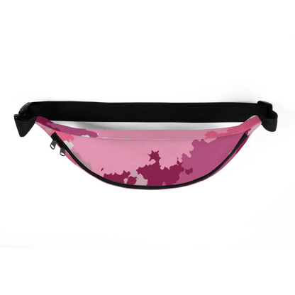 Michigan Upper Peninsula Fanny Pack (w/ UP Outline) | Pink Camo