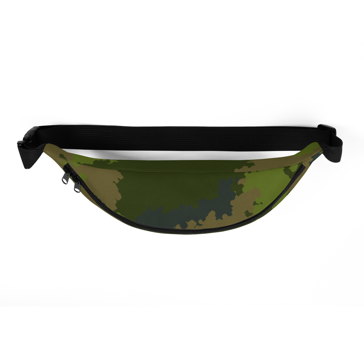 Michigan Upper Peninsula Fanny Pack (w/ UP Outline) | Woodland Camo