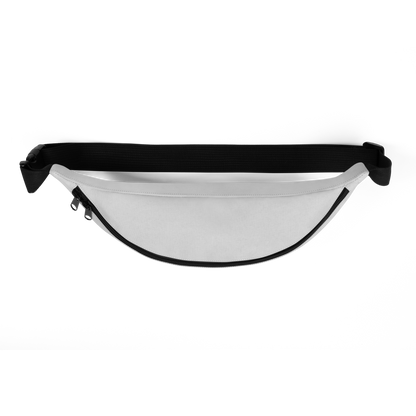 Michigan Upper Peninsula Fanny Pack (w/ Navy UP Outline) | Birch Bark White