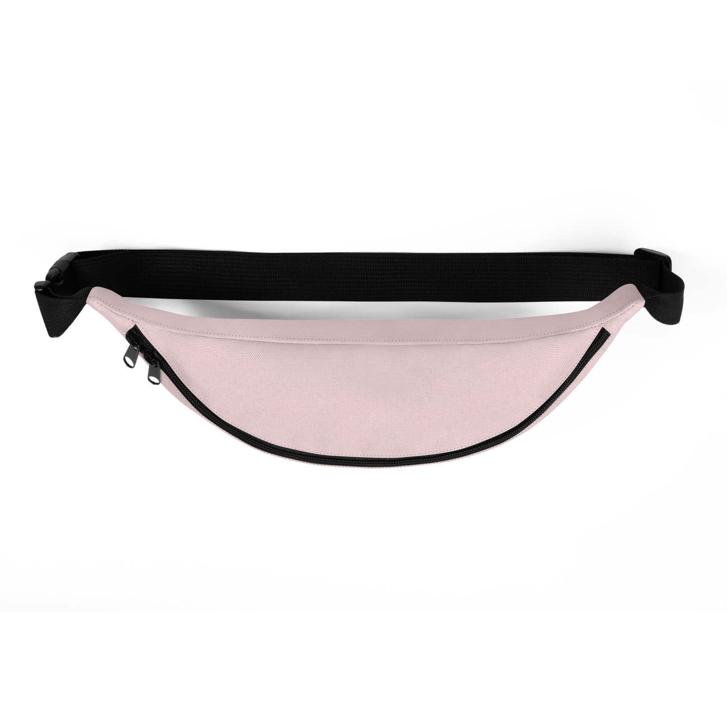 Michigan Upper Peninsula Fanny Pack (w/ Navy UP Outline) | Pale Pink
