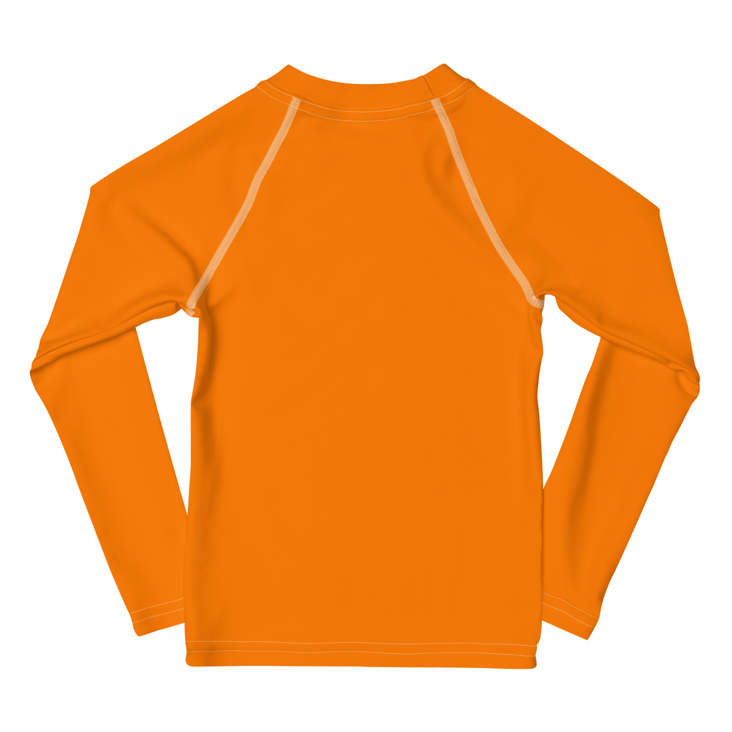 Michigan Upper Peninsula Rash Guard (w/ UP Outline) | Toddler - Safety Orange