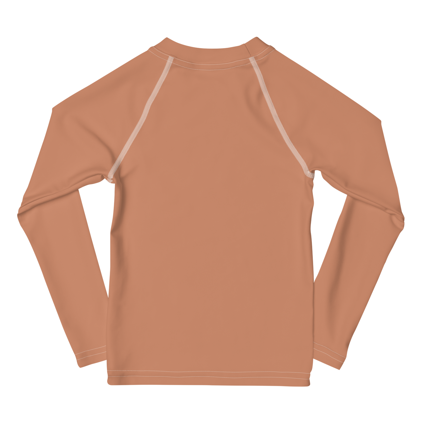 Michigan Upper Peninsula Rash Guard (w/ UP Outline) | Toddler - Copper Color