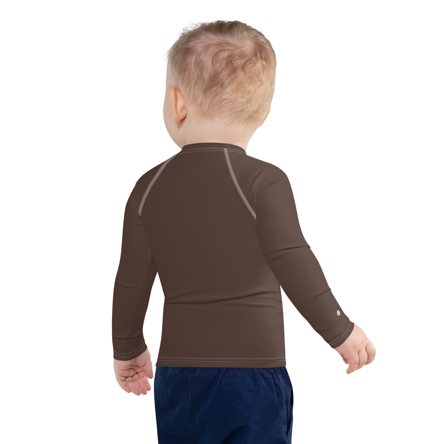 Michigan Upper Peninsula Rash Guard (w/ UP Outline) | Toddler - Hickory Color