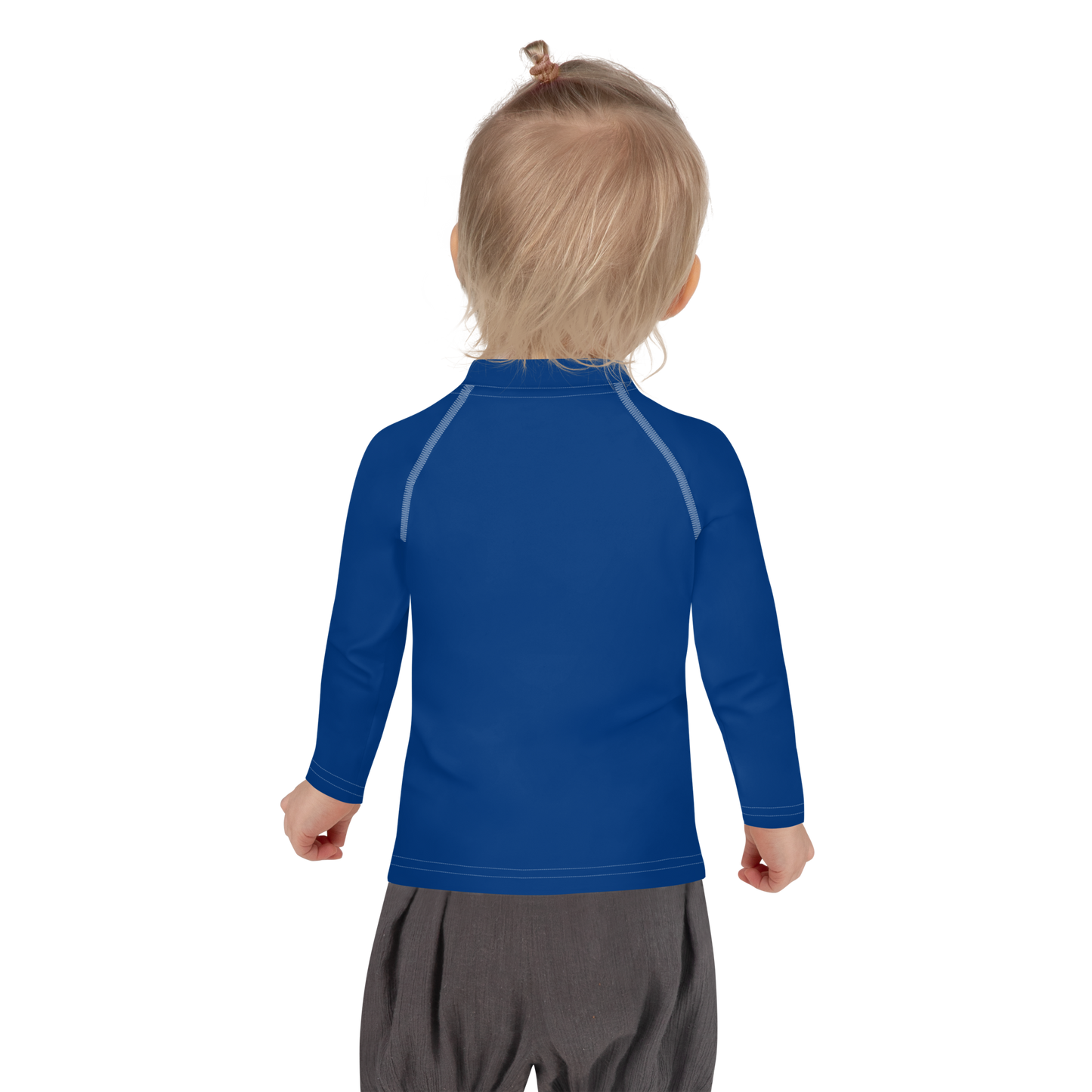 Michigan Upper Peninsula Rash Guard (w/ UP Outline) | Toddler - Dearborn Blue