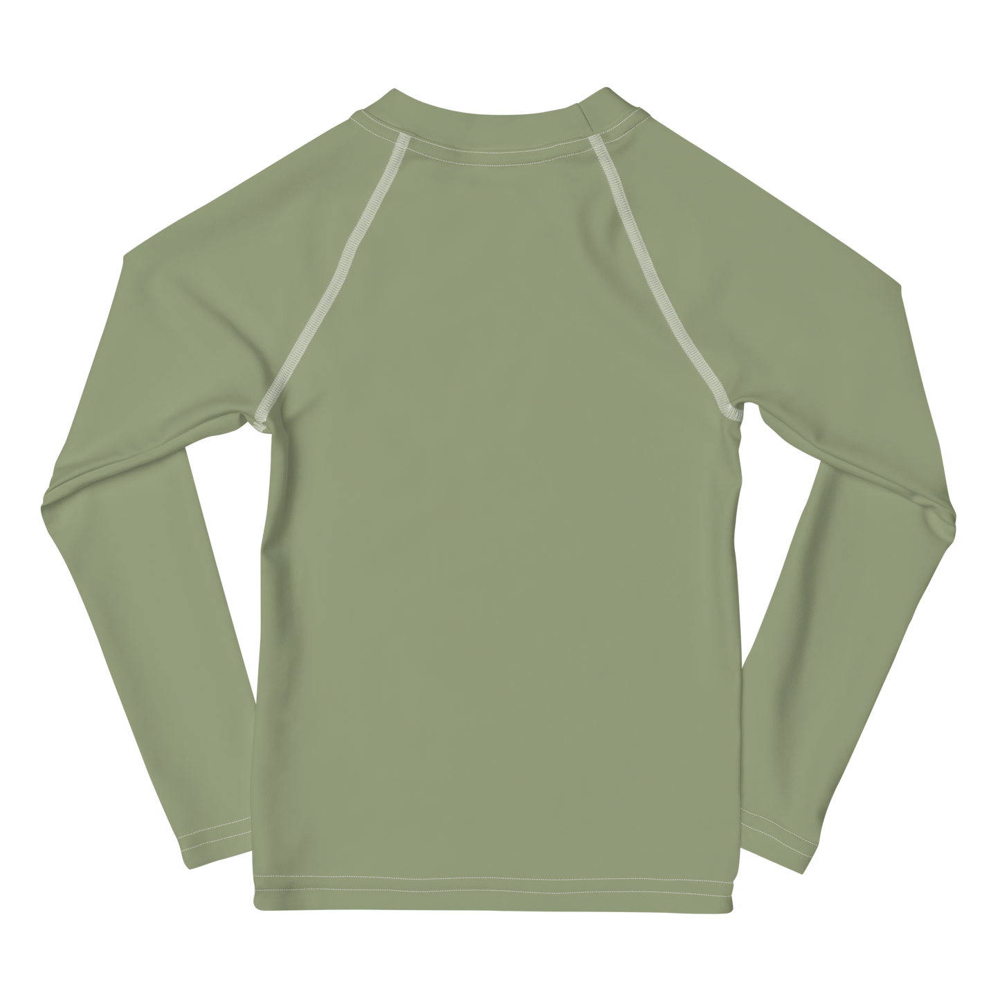 Michigan Upper Peninsula Rash Guard (w/ UP Outline) | Toddler - Beachgrass Green