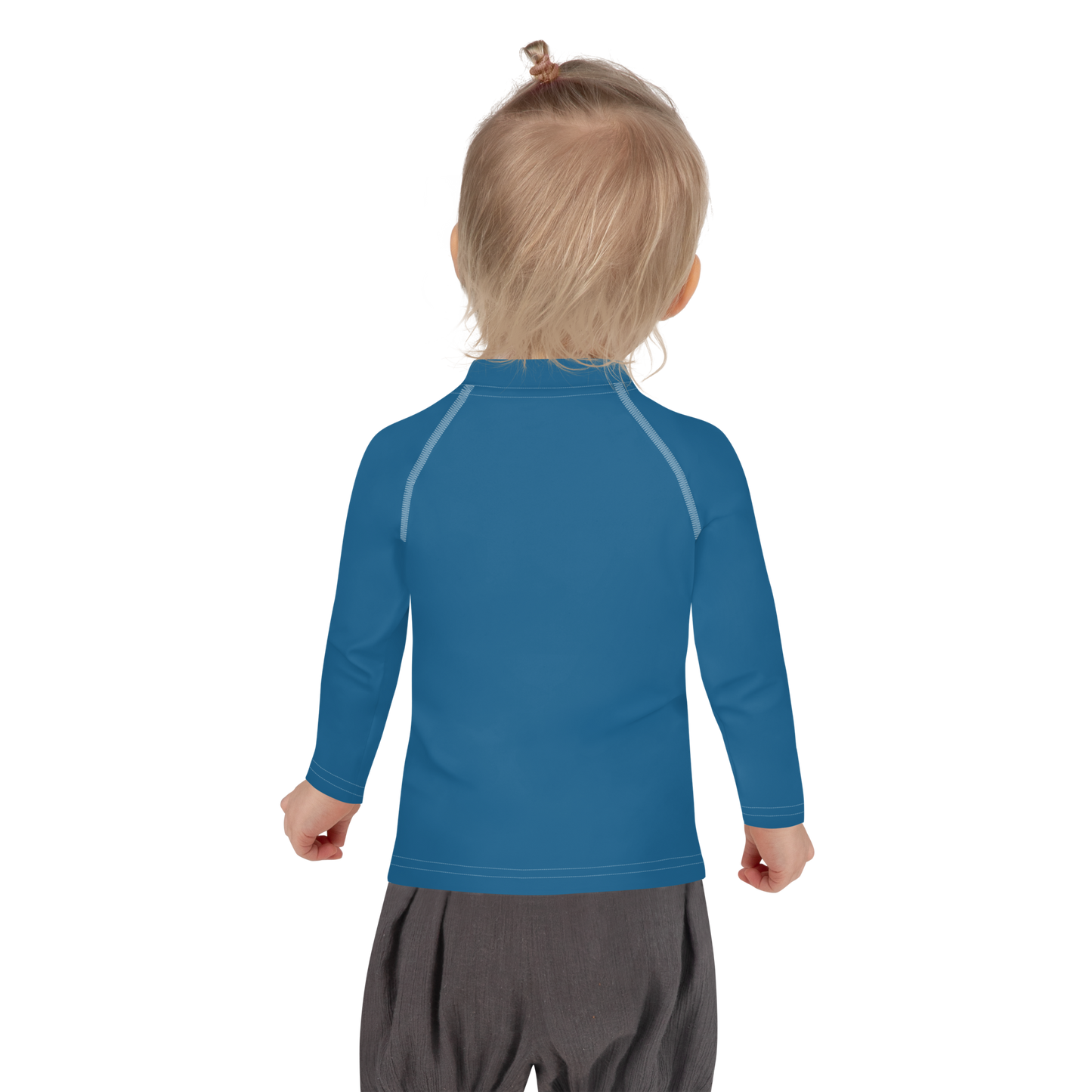 Michigan Upper Peninsula Rash Guard (w/ UP Outline) | Toddler - Blueberry