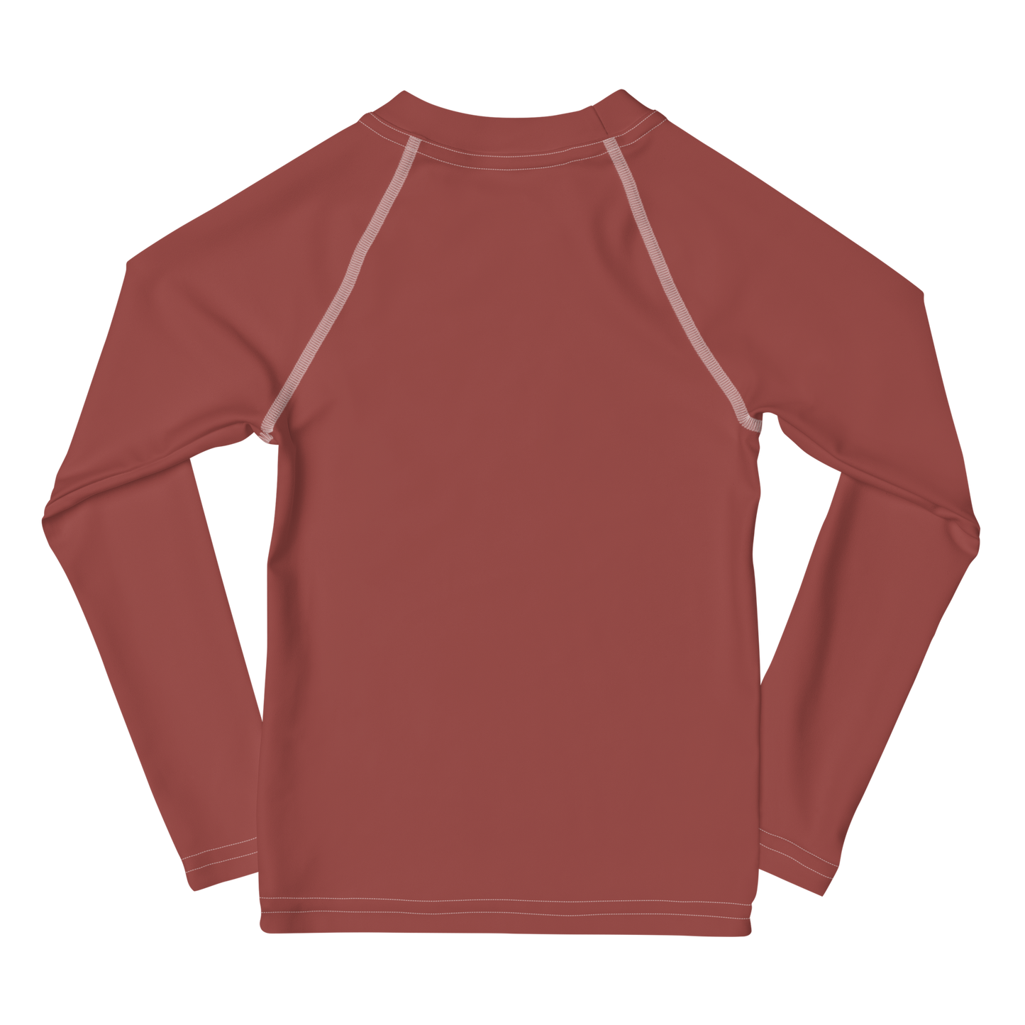 Michigan Upper Peninsula Rash Guard (w/ UP Outline) | Toddler - Ore Dock Red