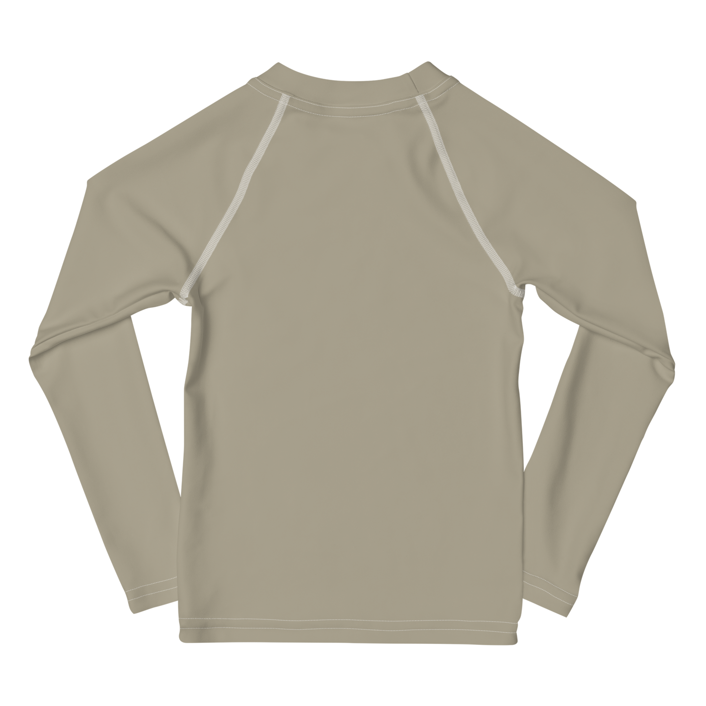 Michigan Upper Peninsula Rash Guard (w/ UP Outline) | Toddler - Petoskey Store Beige