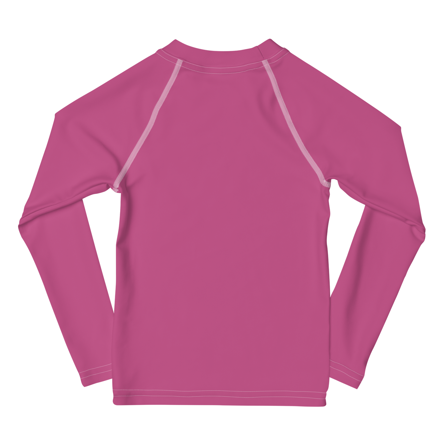 Michigan Upper Peninsula Rash Guard (w/ UP Outline) | Toddler - Apple Blossom Pink