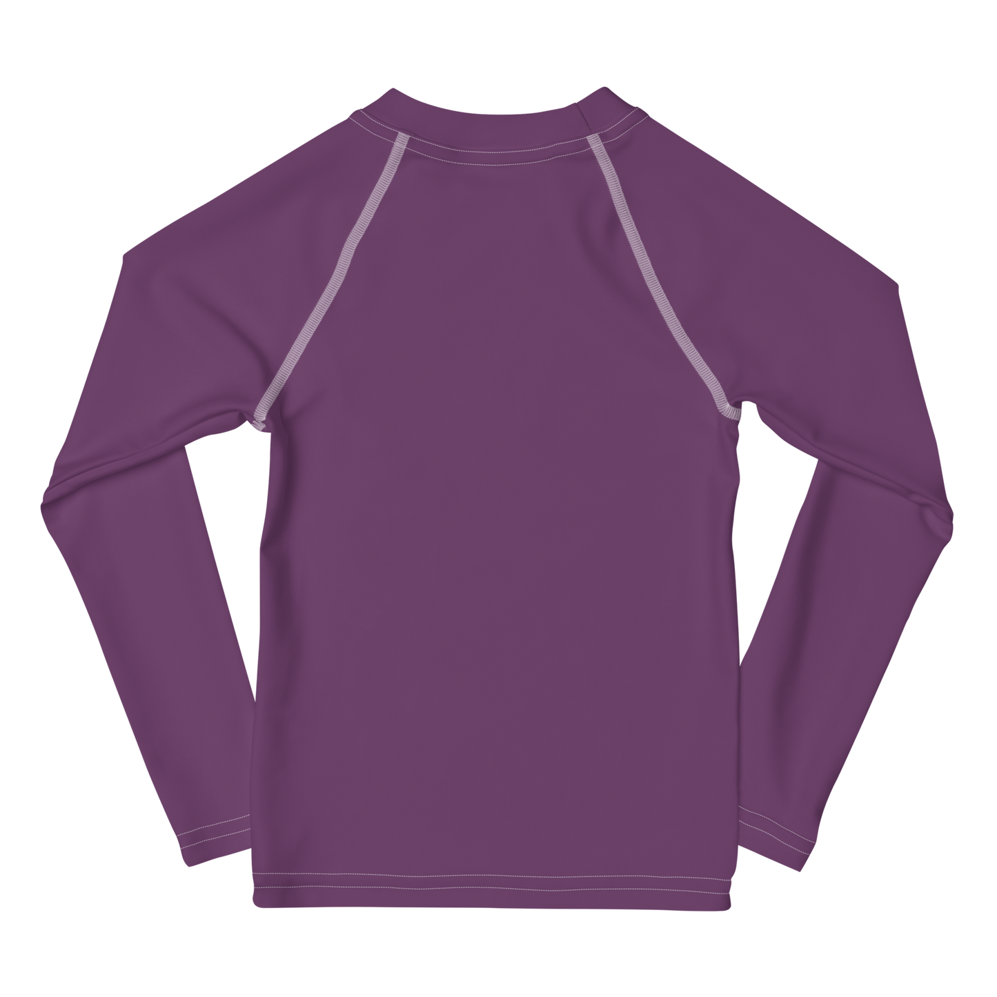 Michigan Upper Peninsula Rash Guard (w/ UP Outline) | Toddler - Plum