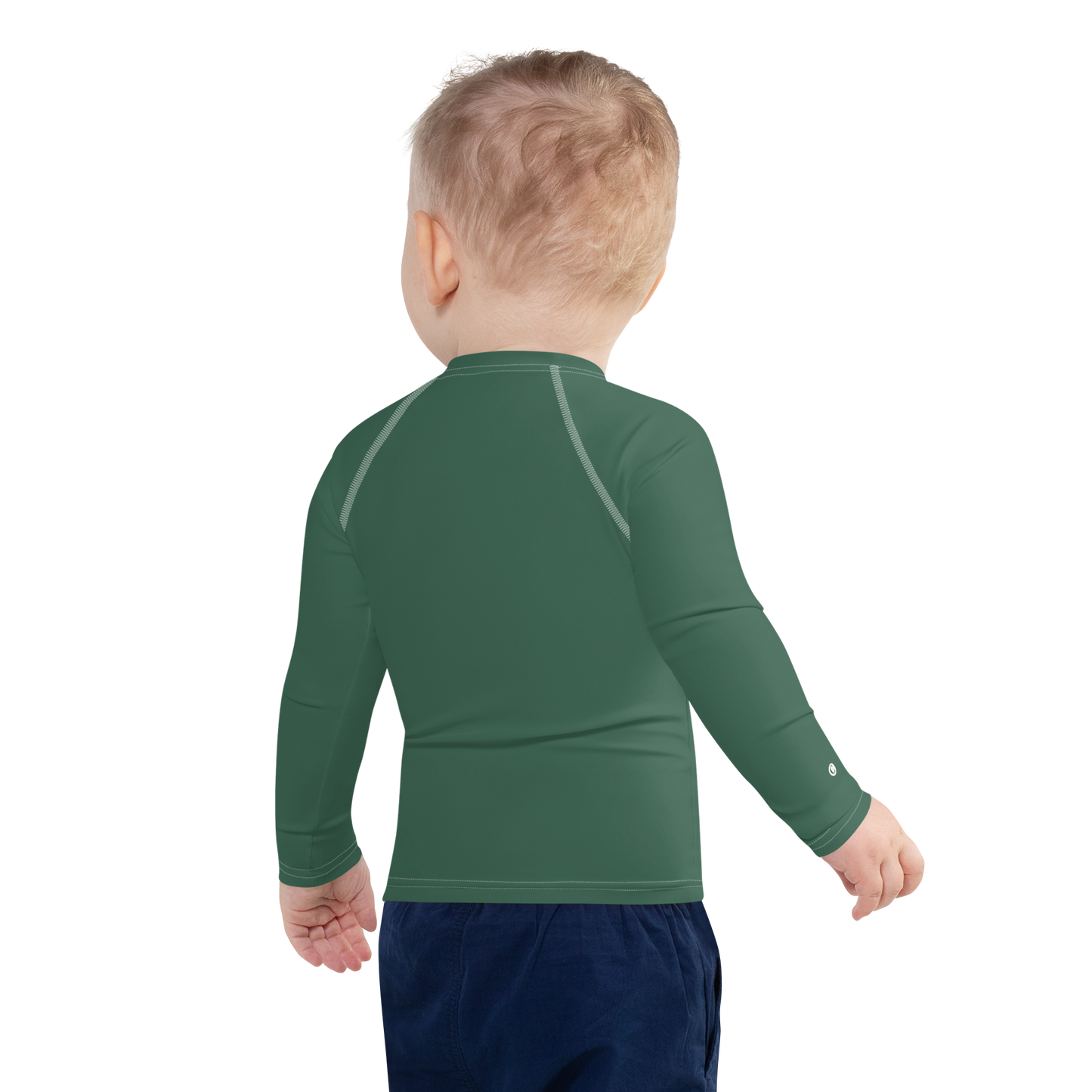 Michigan Upper Peninsula Rash Guard (w/ UP Outline) | Toddler - Ginger Ale Green