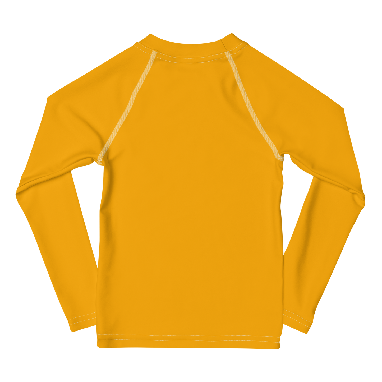 Michigan Upper Peninsula Rash Guard (w/ UP Outline) | Toddler - Birch Bark Orange