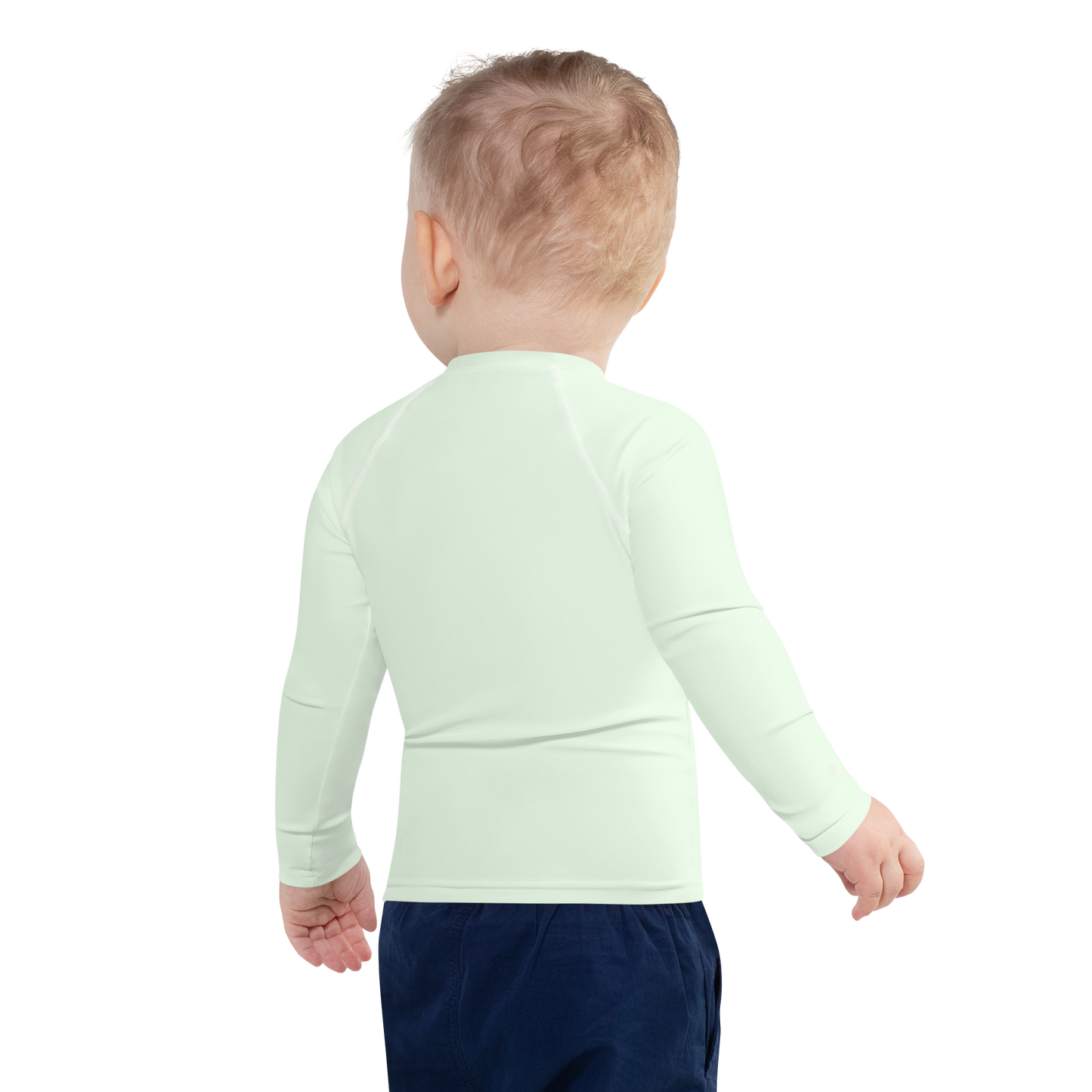 Michigan Upper Peninsula Rash Guard (w/ UP Outline) | Toddler - Dew Green