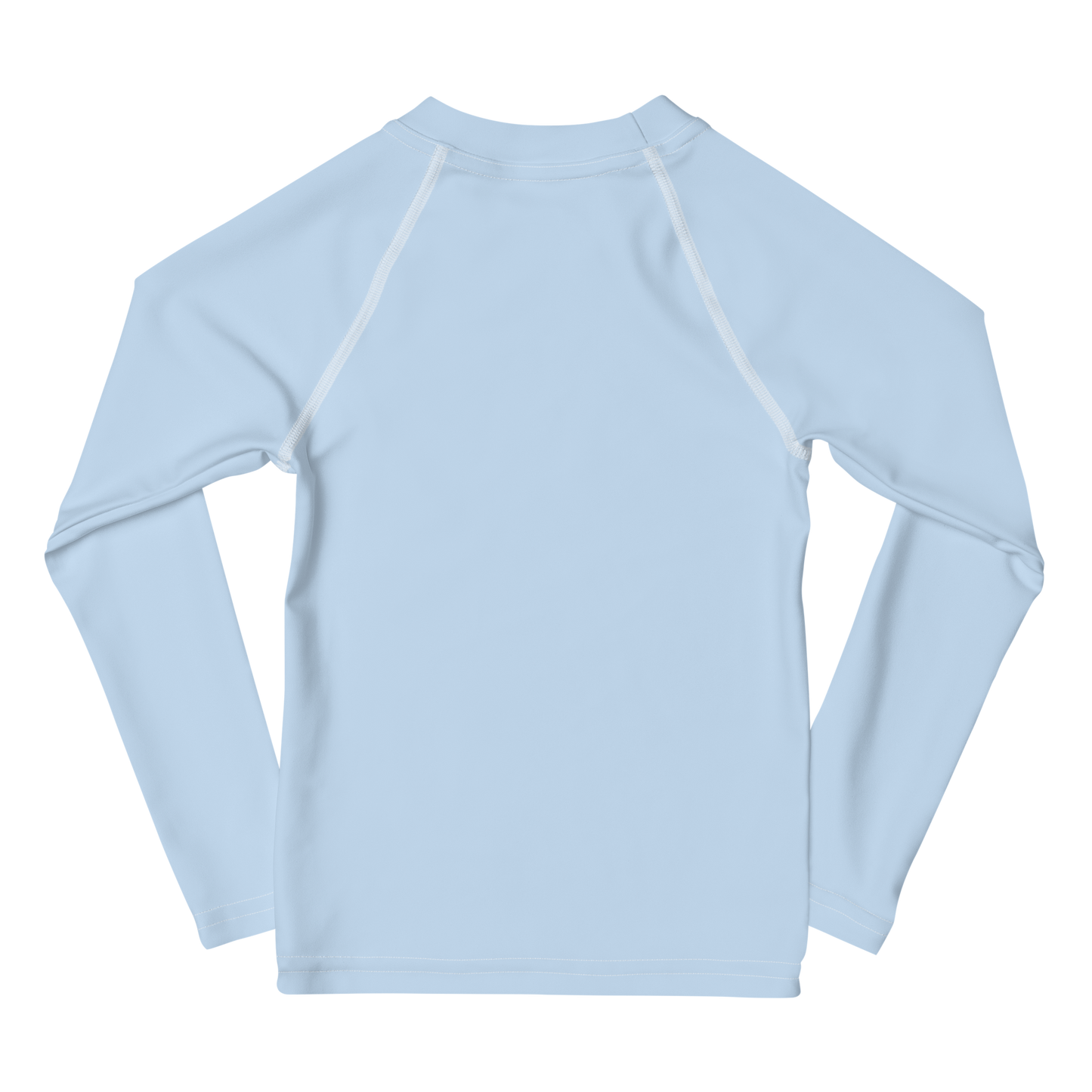 Michigan Upper Peninsula Rash Guard (w/ UP USA Flag) | Toddler - Light Blue