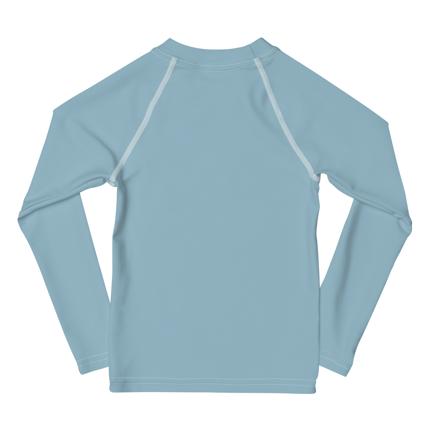 Michigan Upper Peninsula Rash Guard (w/ UP USA Flag) | Toddler - Opal Blue