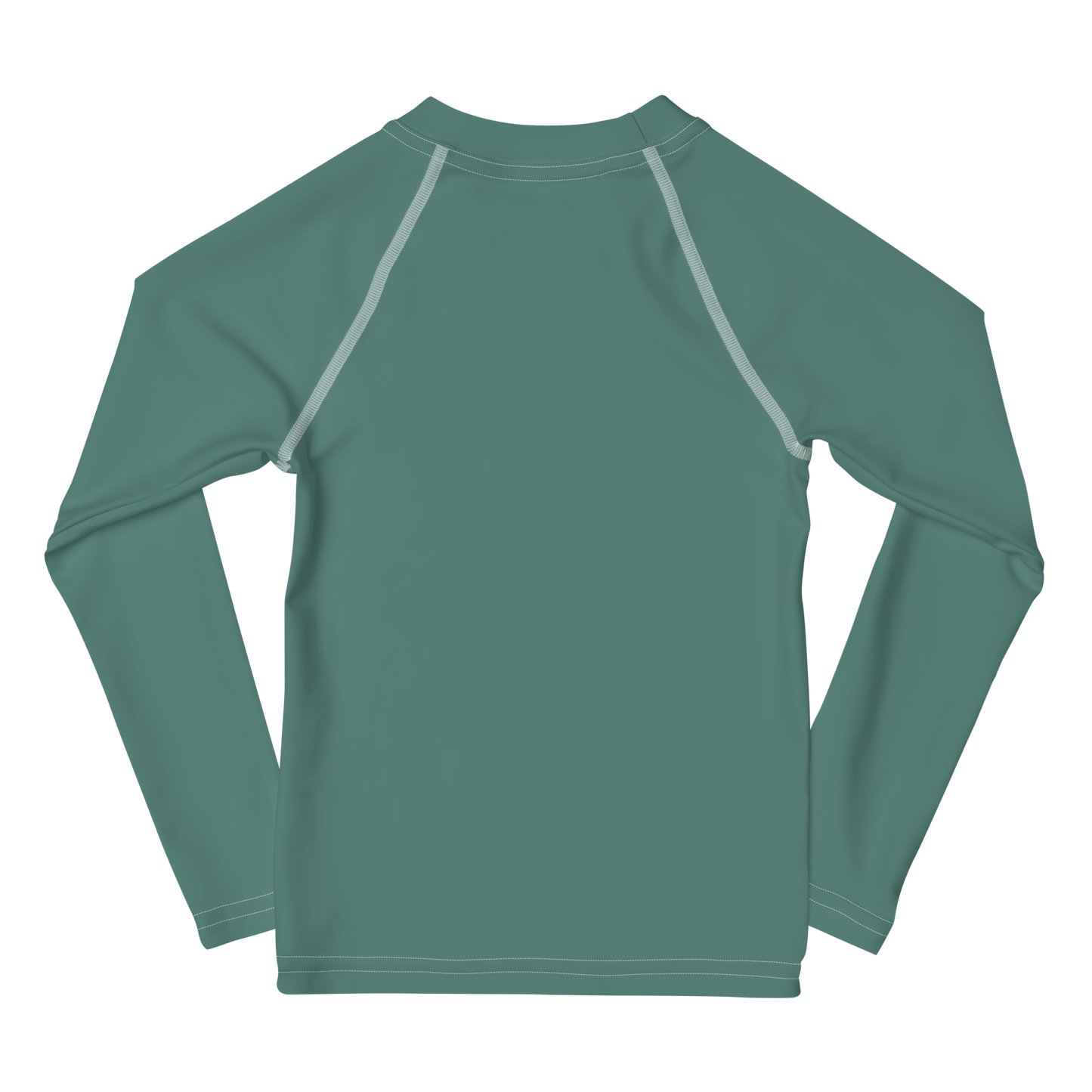 Michigan Upper Peninsula Rash Guard (w/ UP USA Flag) | Toddler - Copper Green