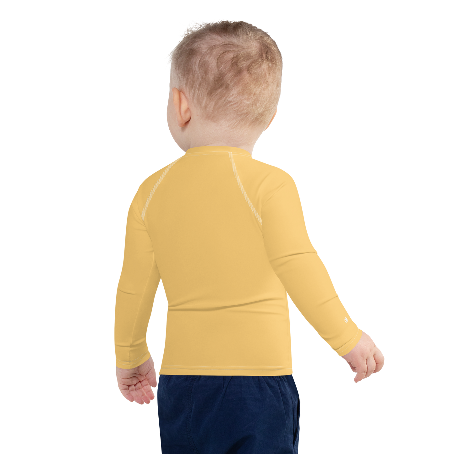 Michigan Upper Peninsula Rash Guard (w/ UP USA Flag) | Toddler - Citrine