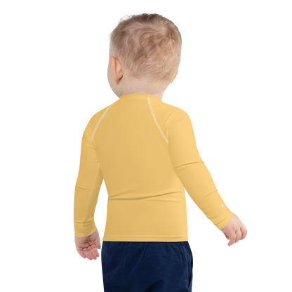 Michigan Upper Peninsula Rash Guard (w/ UP USA Flag) | Toddler - Citrine