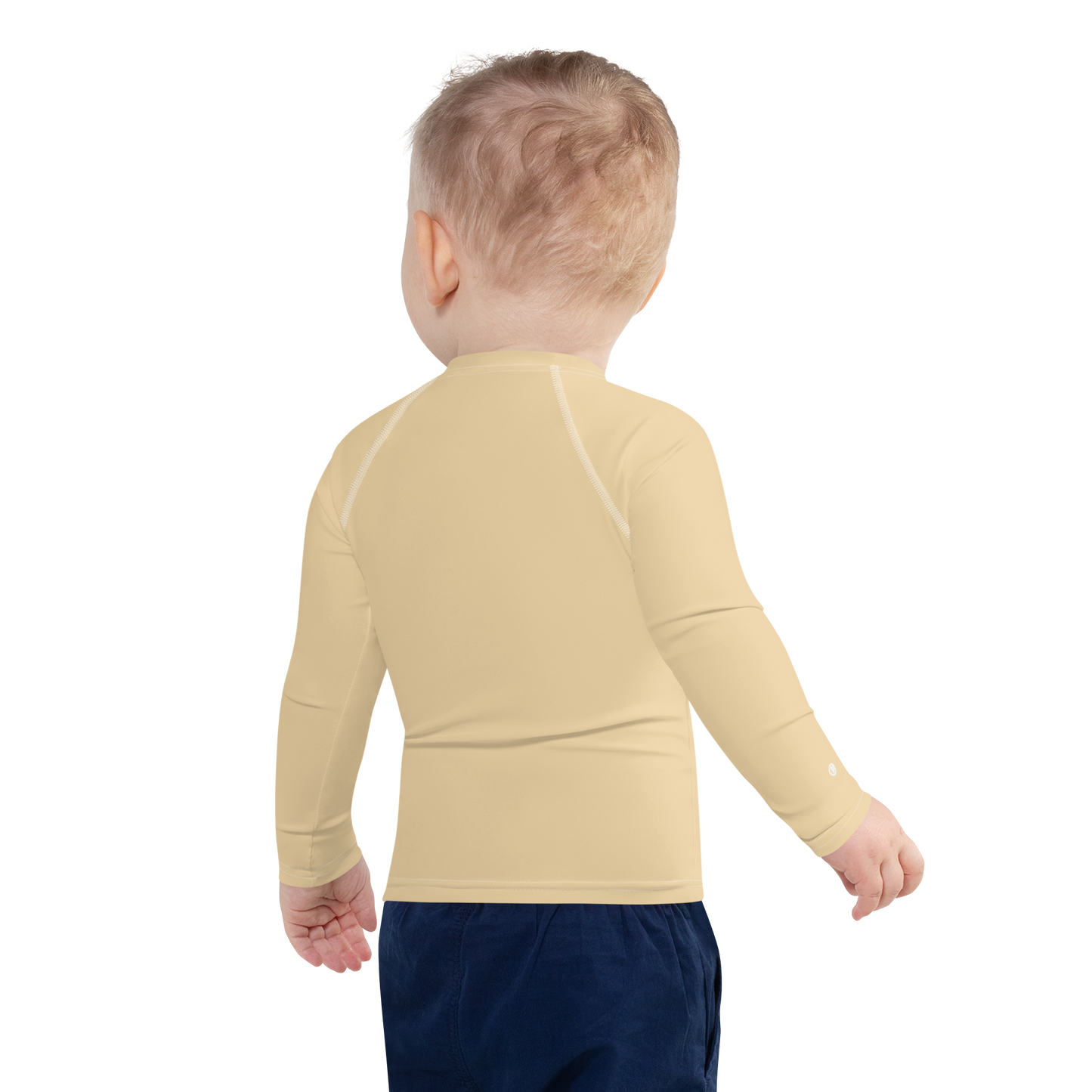 Michigan Upper Peninsula Rash Guard (w/ UP USA Flag) | Toddler - Maple Color