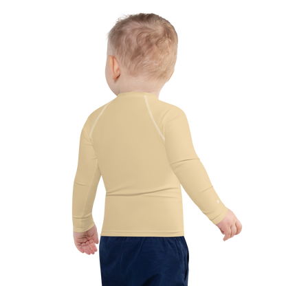 Michigan Upper Peninsula Rash Guard (w/ UP USA Flag) | Toddler - Maple Color