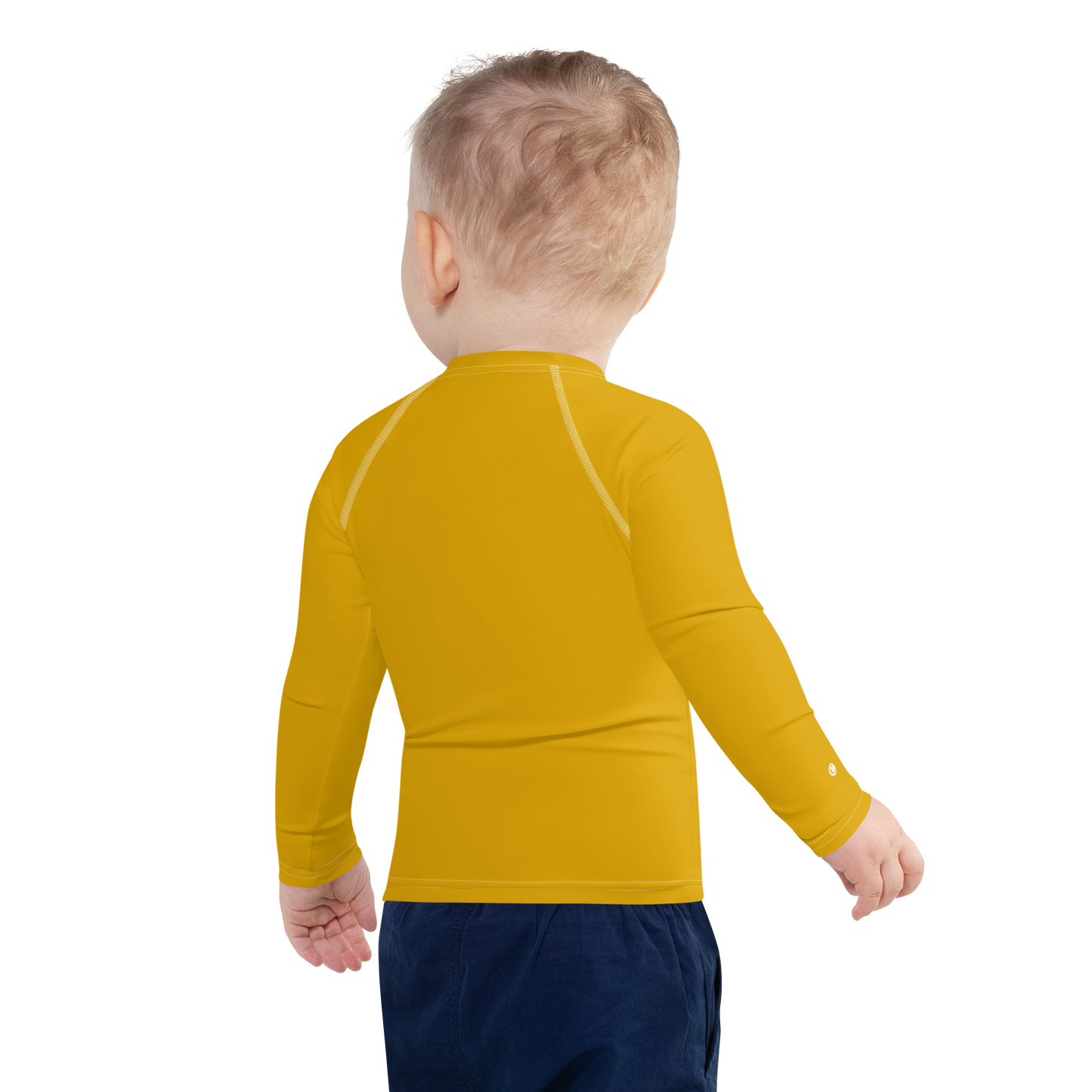 Michigan Upper Peninsula Rash Guard (w/ UP USA Flag) | Toddler - Gold