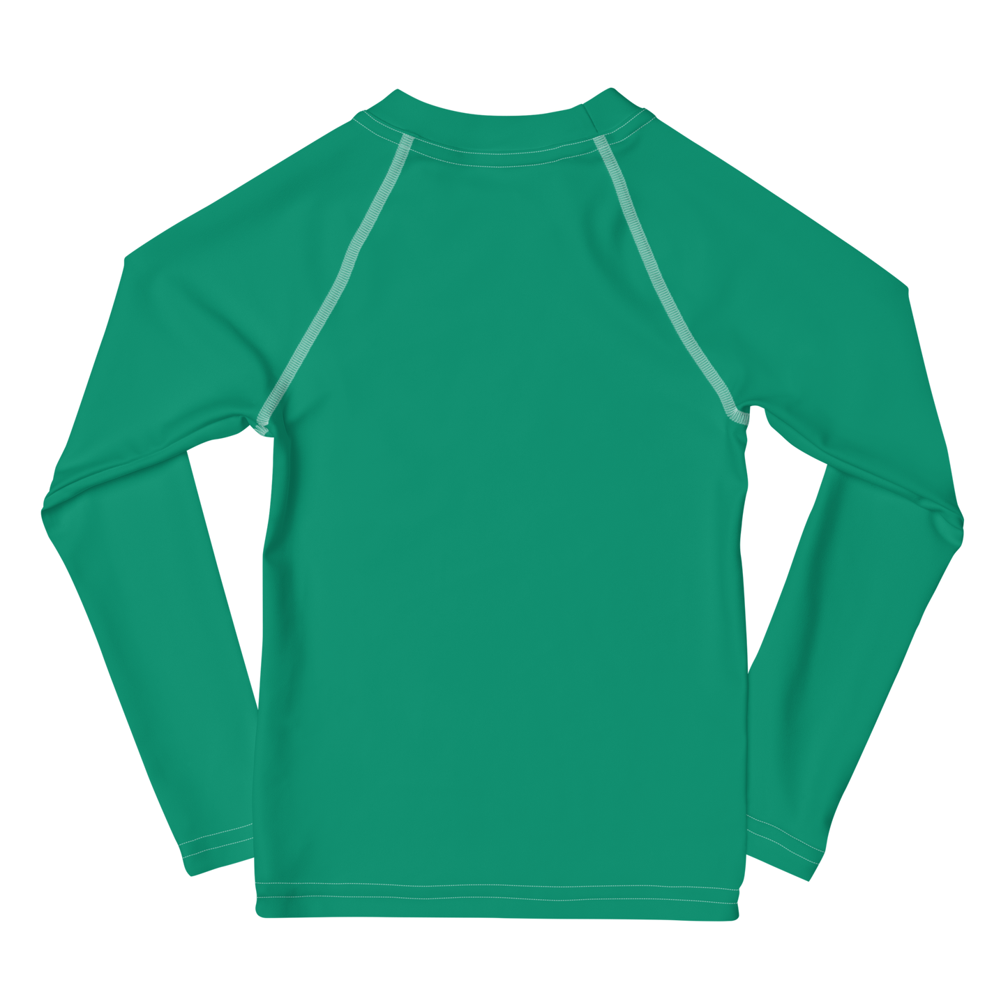 Michigan Upper Peninsula Rash Guard (w/ UP USA Flag) | Toddler - Emerald Green