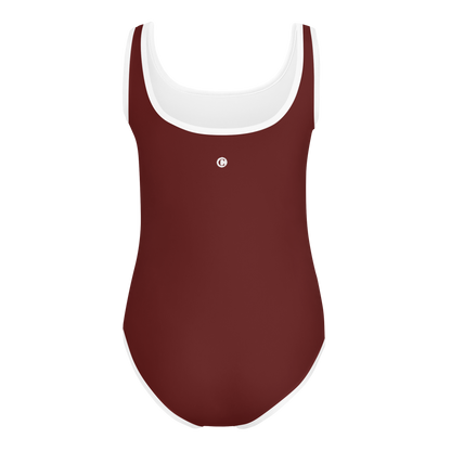 Michigan Upper Peninsula Toddler Swimsuit (w/ UP Outline) | Cherrywood