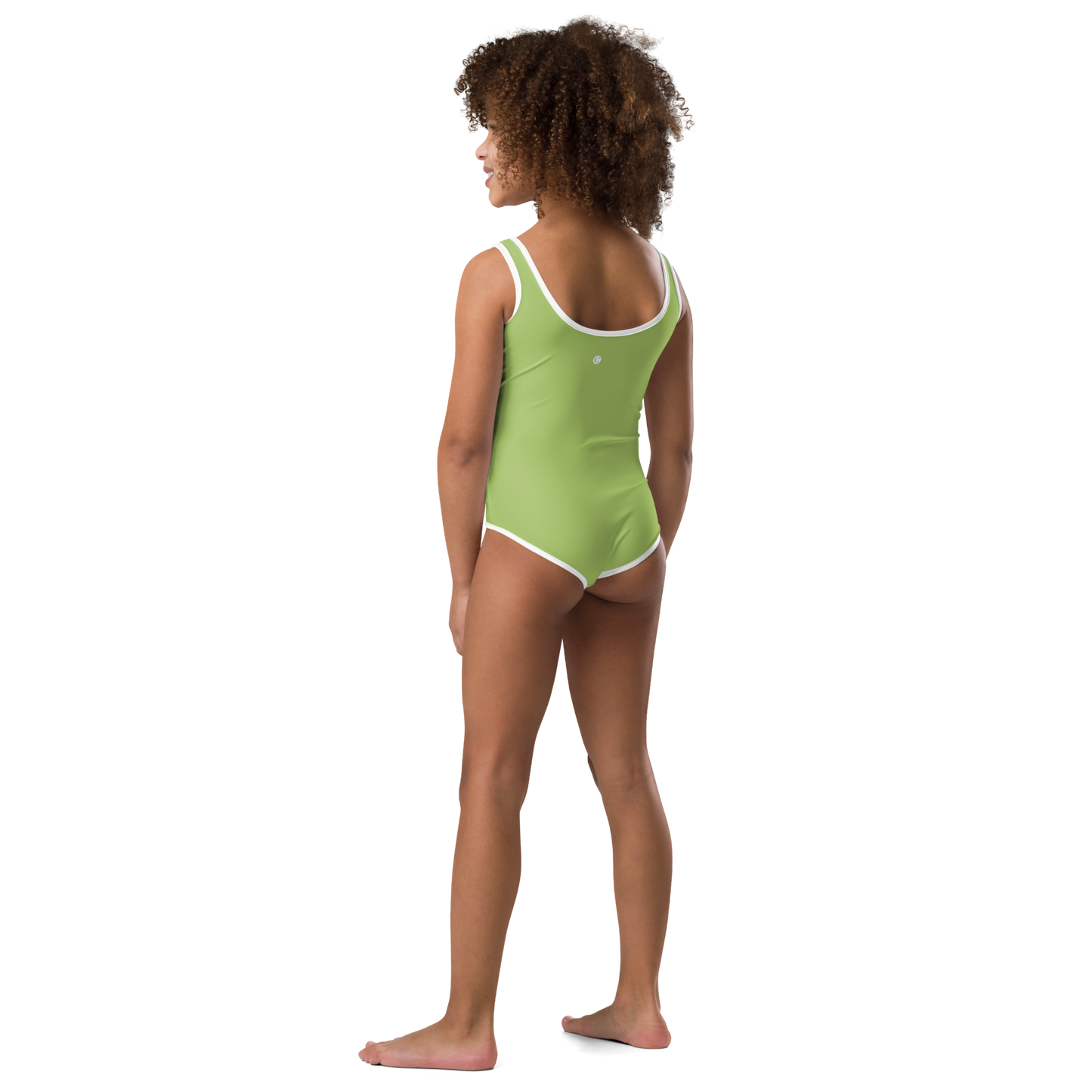 Michigan Upper Peninsula Toddler Swimsuit (w/ UP Outline) | Gooseberry Green