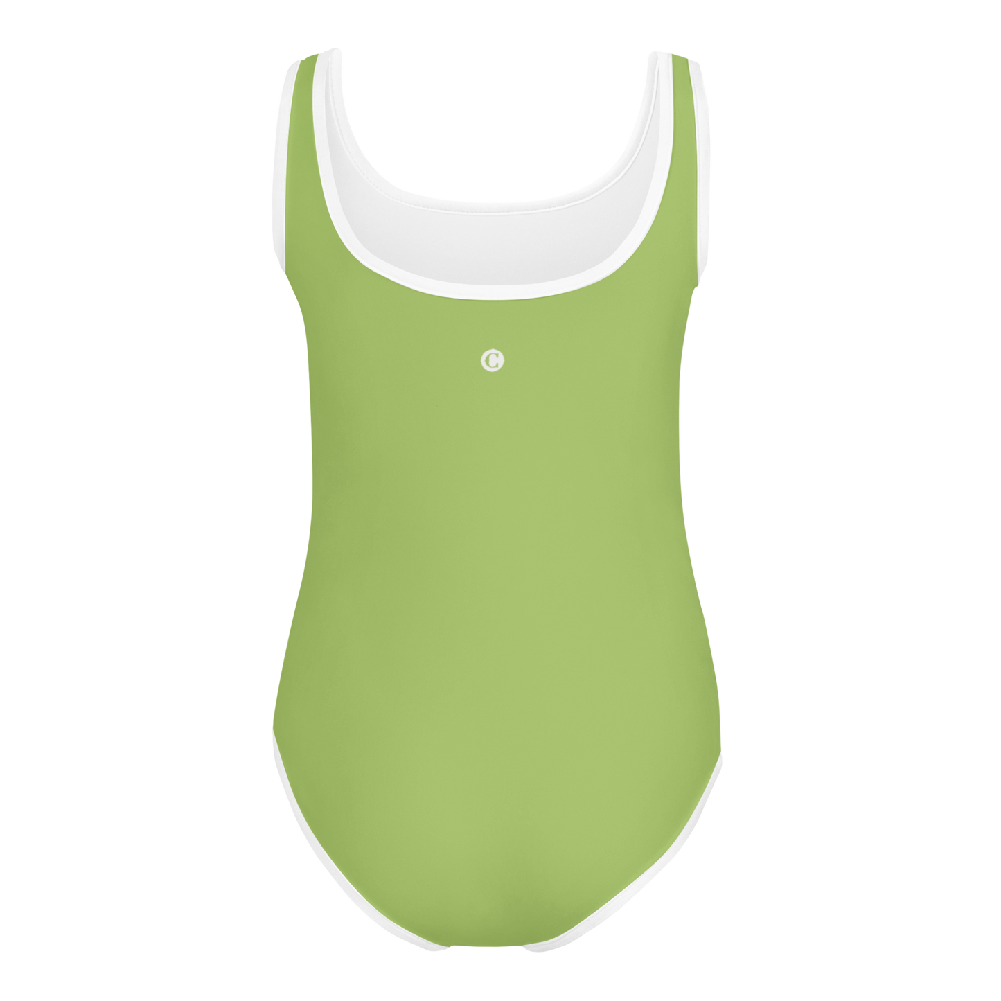 Michigan Upper Peninsula Toddler Swimsuit (w/ UP Outline) | Gooseberry Green