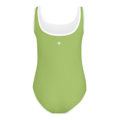 Michigan Upper Peninsula Toddler Swimsuit (w/ UP Outline) | Gooseberry Green