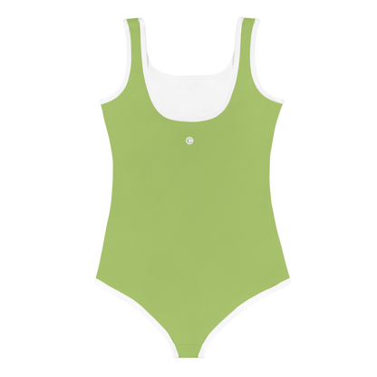 Michigan Upper Peninsula Toddler Swimsuit (w/ UP Outline) | Gooseberry Green